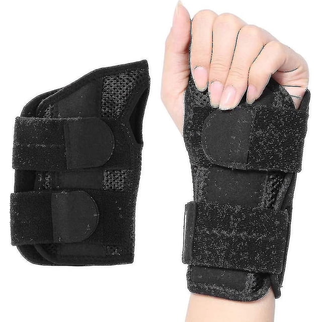 Carpal Tunnel Wrist Brace For Tendonitis Arthritis, Breathable Wrist Splint Brace Night Support Adjustable Straps