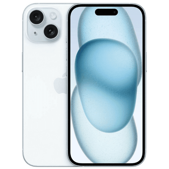 Pre-Owned AT&T Apple iPhone 15 Smartphone 128GB 8GB RAM 5G Blue