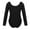 Black, variant on TiaoBug Girls Long Sleeve Ballet Dance Leotard One Piece Gymnastics Jumpsuit Unitard 3-12 Black 12