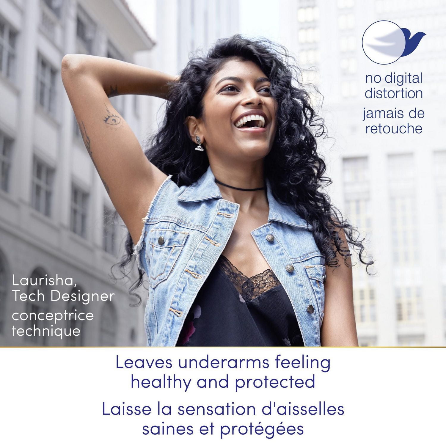 Antisudorifique 72 h parfum d'eau de coco et limette Dove Soin Avancé 107 g