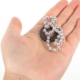 thumbnail image 2 of OULII Alloy Cymbal Cymbal Chain Metal Black Professional 1Set, 2 of 8