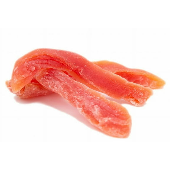 Naturally Dried Papaya Spears NO SULFUR LOW SUGAR -1 LB