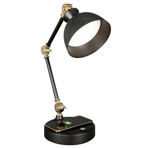OttLite Wireless Charging LED Desk Lamp