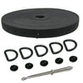 thumbnail image 1 of Buttonhole Elastic Adjustable Knit Stretch Elastic with D Buckle Button Threader, 1 of 10