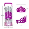 thumbnail image 5 of Princess Tiaras, Silver/Pink, 6 Count, by Way To Celebrate, 5 of 5