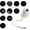 10 Projection Films, variant on 2-in-1 Galaxy Projector Night Light, New Portable Starry Sky Night Light Projector for Bedroom with Sliding Projection Films, Mini LED Nightlight Wall Lamp for Adults