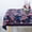 Blue-flowers, variant on Easter Oval Tablecloth 60" x 102" Waterproof Fabric Spring Flowers and Eggs Table Cloths for Easter Indoor Outdoor Kitchen Dining Decorations