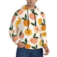 thumbnail image 2 of Cauagu Peach1 for Men's Pullover Hooded Sweatshirt Athletic Casual Hoodie Aautumn Hoodie Sweatshirt for Men Pullover Casual Hooded Sweatshirt-4X-Large, 2 of 7