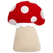 Harvest-Shaped Accent Pillows - Mushroom