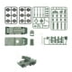 thumbnail image 5 of Kits de modelos de vehículos a escala 1/72, simulación de adornos, camión de transporte, juguete para adultos Verde, 5 of 9