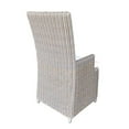 thumbnail image 2 of Padma's Plantation Nico Wicker Patio Dining Armchair in Kubu Gray, 2 of 2
