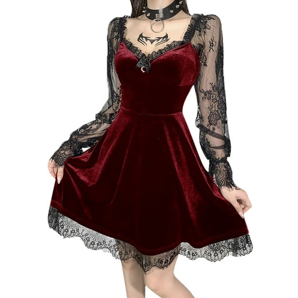 Vestido goticos hotsell