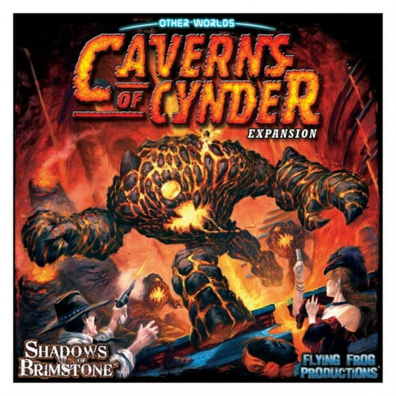 Caverns Of Cynder Tile Game Shadows Of Brimstone Expansion Flying Frog Productions