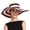 Red, variant on Hats for Women , Sun Hat Women , Womens Beach Hats Women's Summer Wide Brim Straw Sun Hat with Striped Design for Outdoor Beach and Casual Wear