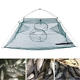 thumbnail image 2 of Filet de Pêche Moulé Pliant, Filet de Pêche Pliable Appât Piège Filet de Pêche, pour Crabe Carpe Noire 4 Coins Fermé 100 cm, 2 of 8
