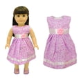 thumbnail image 5 of Doll Clothes - Flowers Dress Outfit Fits American Girl & Other 18 inch Inch Es Dolls, 5 of 5