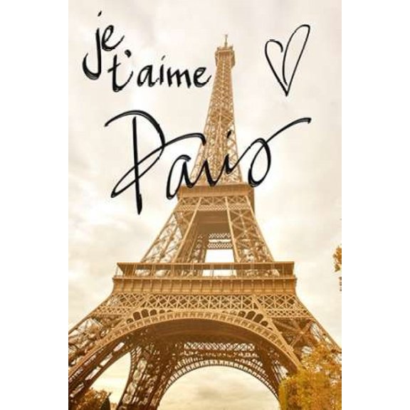 Je taime Paris Canvas Art - Emily Navas (12 x 18)