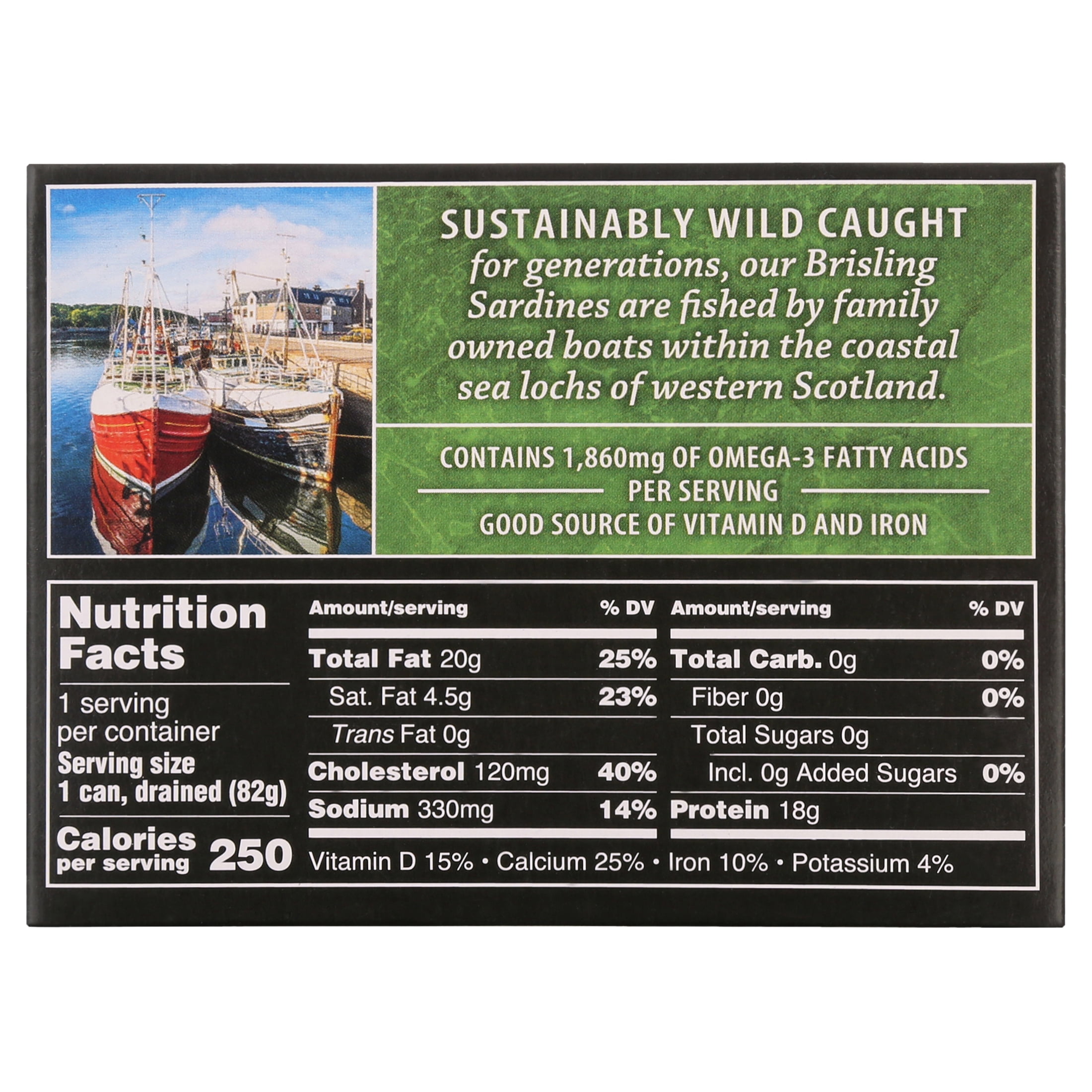 (3 pack) Crown Prince Natural Brisling Sardines in Extra Virgin Olive Oil, 3.75 oz Can