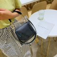 thumbnail image 4 of Bolso pequeño de verano, tendencia de moda, bolso de hombro portátil totalmente equipado, bolso cruzado de gelatina transparente moderno de moda, 4 of 6