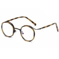 thumbnail image 1 of MesaSe Monture de Lunettes Rondes Vintage en Métal Lunettes de Lecture Monture de Lunettes Rondes Unisexe, 1 of 5