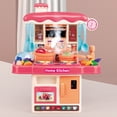 thumbnail image 2 of Juego educativo de juguetes de cocina con sonido y luz para niños para que las niñas jueguen en casa simulación de rociador para liberar agua juego de 31 piezas debe traer ANGGREK Otros, 2 of 8