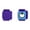 Purple, variant on 1Pc Magnetic Seam Guide,Multifunctional Hem Guide for Sewing Machine,Polygonal Multifucntional Seam Guide Hemmer with Scale,Universal Sewing Quilting Supplies Accessories Tools,2x1.73 inch(Orange)