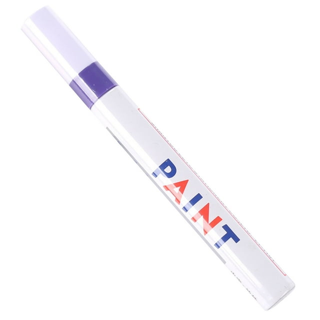 Lápiz de pintura para neumáticos a base de aceite - 12 colores vibrantes, resistente al agua y sin descolorido para retoques de neumáticos y diseños personalizados (1ml)