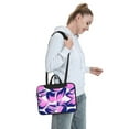 thumbnail image 7 of ZICANCN Laptop Case 14 inch, Abstract Pastel Tulip Work Shoulder Messenger Business Bag for Women and Men, 7 of 7