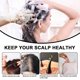 thumbnail image 4 of Silicone Scalp Massager Shampoo Brush for Hair Growth and Dandruff Removal, Black, 4 of 4
