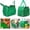 Green, variant on myvepuop Food Storage Foldable Tote Handbag Large Trolley Clip To Cart Grocery Reusable Shopping Bags Food Storage Bags Clip To Cart Supermarket Bags Green One Size