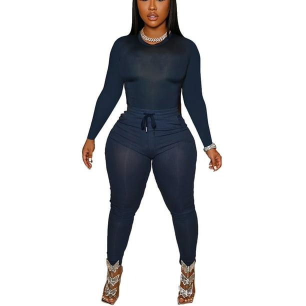 turtleneck jogger set