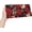 Abstract Rose, variant on White Grey Black Decorative License Plate, Auto Plate Cover, Aluminum Metal, 4-Hole, 6 x 12 Inch