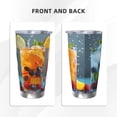thumbnail image 3 of Vsdgher Refreshing Fruit Infused Drinks 20 Oz Stainless Steel Vacuum Insulated, Travel Mug Coffee Cup for Home, Office, Outdoor Works Great for Ice Drinks and Hot Beverage -Straw Two-piece Set, 3 of 8