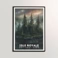 thumbnail image 3 of ELNEIT - Isle Royale National Park Poster, Unframed Matte Paper, S12, 3 of 3