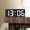 White1, variant on Small Digital Alarm Clock for Desk, Plug in Electric Large Numbers Clock Battery Backup for Bedrooms, Loud for Heavy Sleepers - Slim Clock for Table Office Modern Living Room