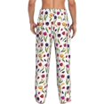 thumbnail image 3 of Xecao Tulips Flowers Men's Straight Lounge Pajama Pants: The Ultimate in Comfortable Sleepwear, 3 of 9