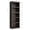 Dark Oak, variant on Acekid 5 Tier Book Shelf Farmhouse Book Case 67.4" H x 24.6" W x 12.8" D Tall Shelf with Storage Wooden Bookshelves Dark Oak