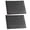 Black, variant on Credit Card Wallet, Super Slim Card Holder, Genuine Leather Wallet for Man and Women with 6 Card Slots and 1 Pocket