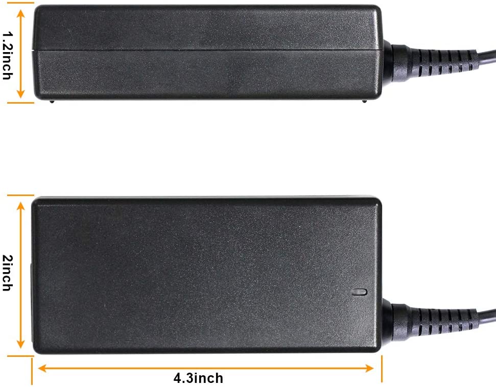 POWSEED 19v Replacement Ac Adapter Power Charger Cord for LG