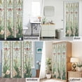 thumbnail image 6 of Butterfly Floral Fabric Shower Curtain Vintage Green Leaves Washable Shower Curtains for Bathroom, Waterproof Bath Curtain with Hooks Home Decor 36x72in, 6 of 8