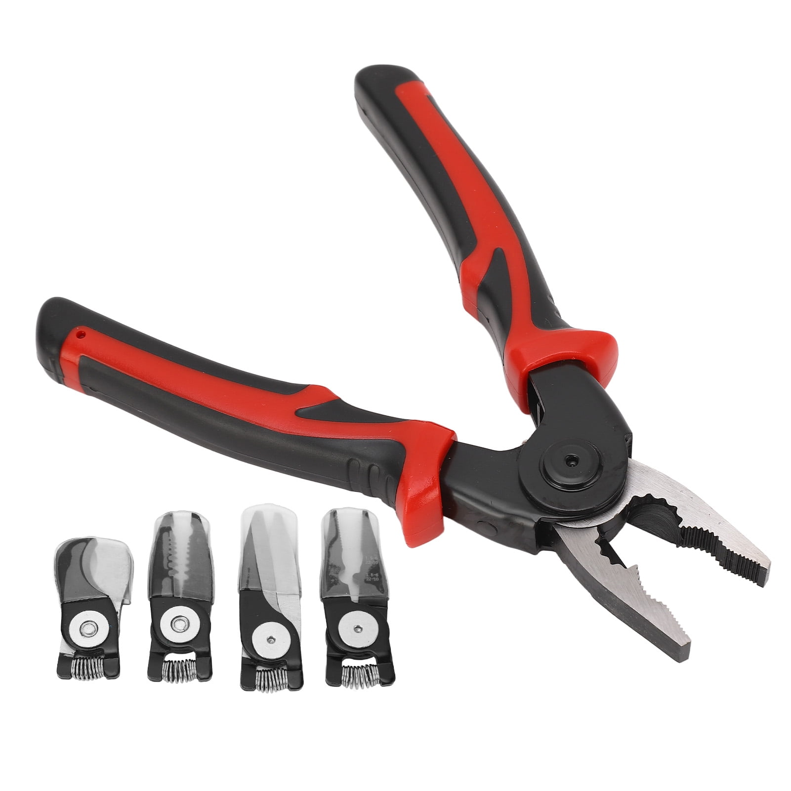 Multifunctional Pliers, Replaceable Pliers Crimping 5 in 1 Design