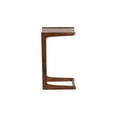 thumbnail image 2 of Porter Designs Portola Transitional Solid Wood End Table in Brown (Set of 2), 2 of 4
