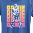 thumbnail image 3 of David Bowie - Bowie Stacked - Women's Short Sleeve Graphic T-Shirt, 3 of 5