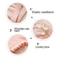 thumbnail image 6 of Bueautybox Girls' Cotton Lace Briefs Kids Girl Solid Color Soft Elastic Safety Shorts Underpants, 6 of 7