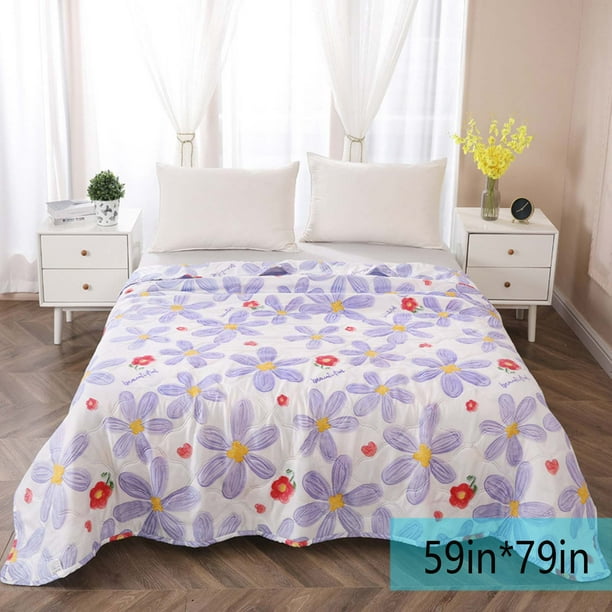 Sofa Vama Ropa de Cama Manta de doble cara con efecto frío, fresca y cómoda, suave y de fibra refrescante, para verano. for Navideño