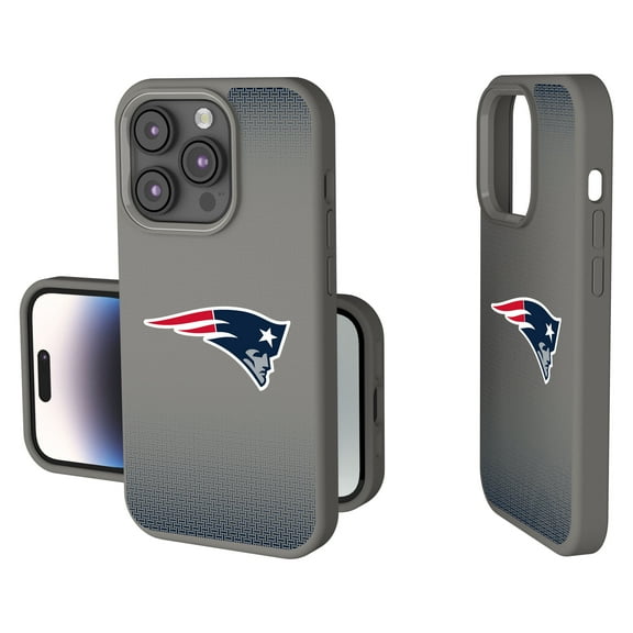 New England Patriots Linen Logo iPhone Soft Touch Case