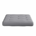 thumbnail image 3 of DHP Caden 6 Inch Thermobonded High Density Polyester Fill Futon Mattress, Full, Herringbone Print, 3 of 14
