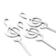 thumbnail image 5 of 12 Cucharaditas Acero Inoxidable Nota Musical Cuchara Café en Forma de Cuchara AzúCar de la Torta de Postre Helado, 5 of 5