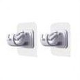 thumbnail image 1 of 2 uds ganchos de abrazadera para barra de cortina gancho de pared impermeable sin perforaciones para muebles (A), 1 of 5