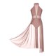 thumbnail image 5 of Vestido de leotardo de baile brillante con diamantes de imitación, Jersey de Ballet, mono ajustado para patinaje artístico, leotardo de gimnasia, vestido lírico, 5 of 5